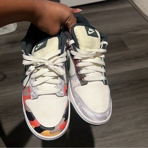 Nike dunk low See, sail multi camo